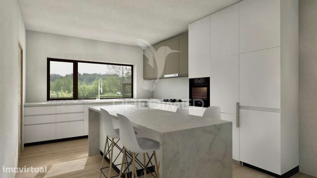 Lote e construção de Moradia em Banda em Merelim S. Pedro, Braga - Grande imagem: 2/11