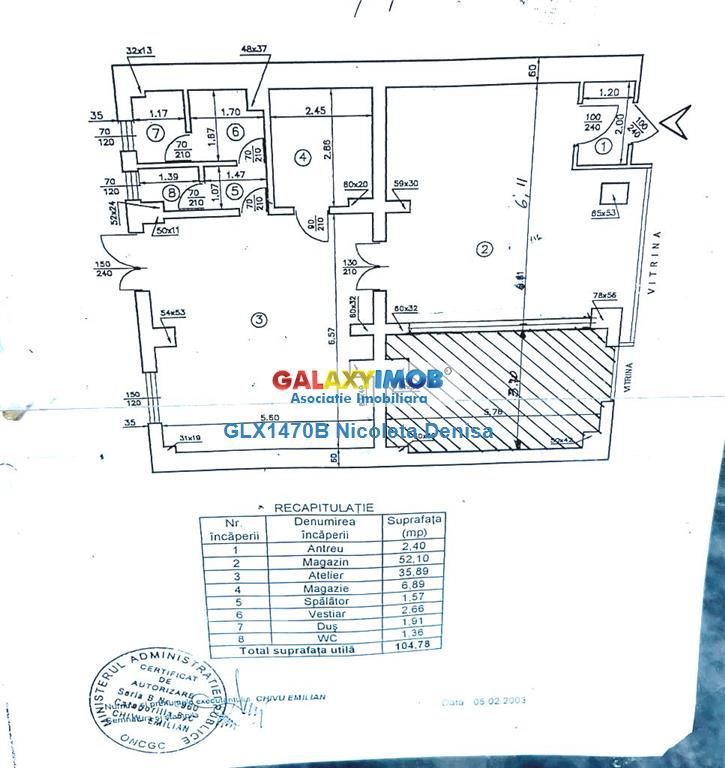 Spatiu Comercial zona Titan Metrou pentru magazin, farmacie, fast-food