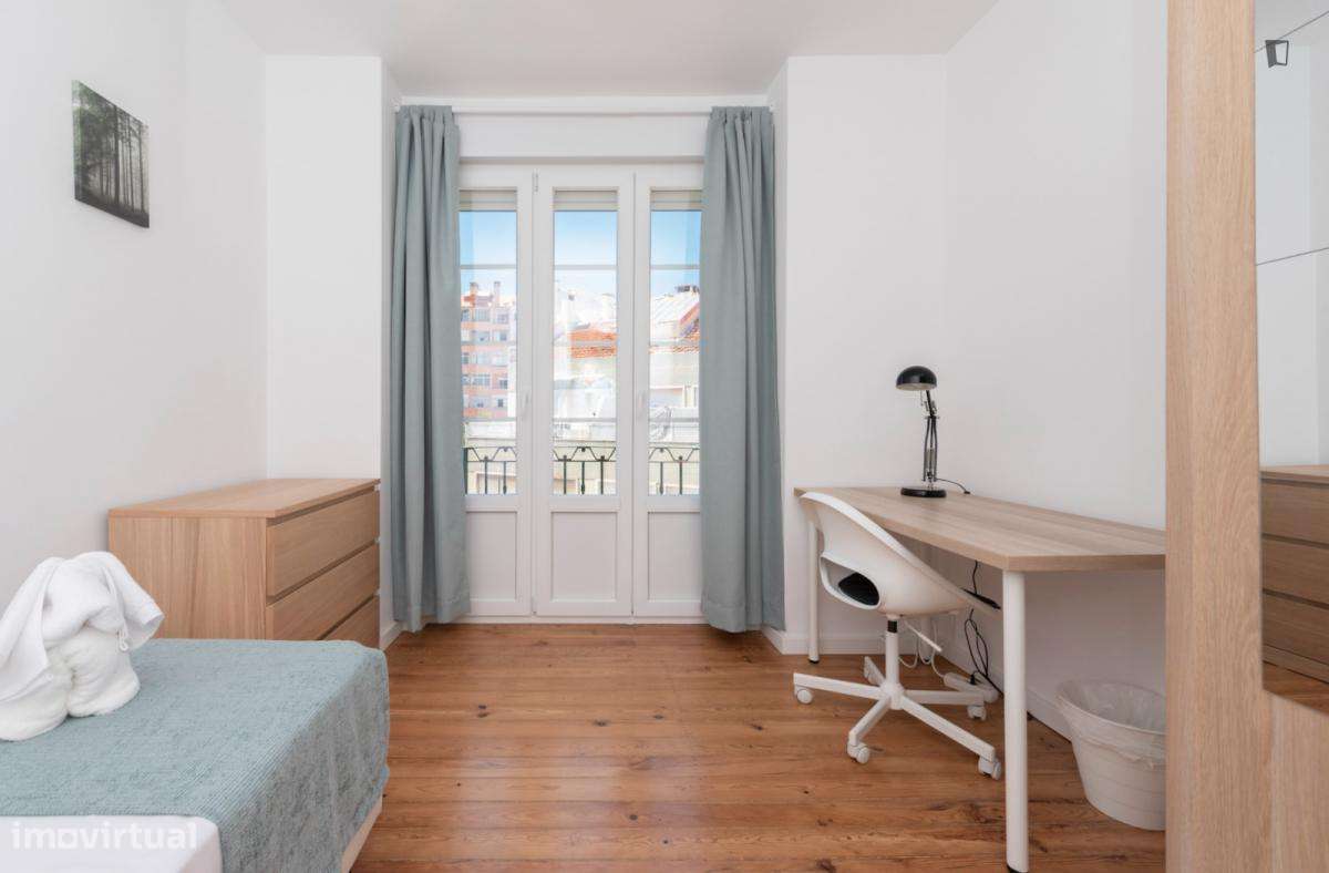Quarto - localizado em Alcântara Lisbon - Grande imagem: 5/6