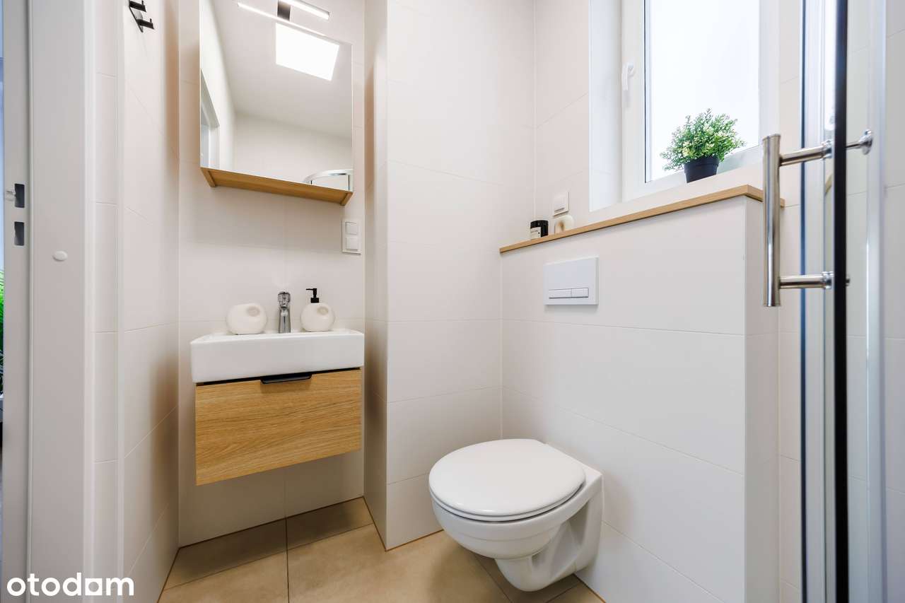 Nowa Kawalerka do wynajęcia z klimatyzacją, windą i balkonem, Centrum - Pełny obrazek: 5/9