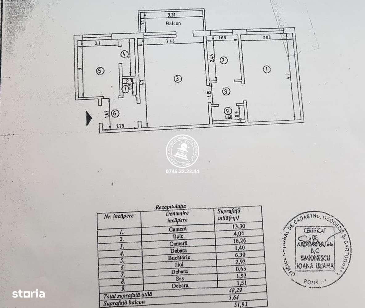 Apartament 2 camere de vânzare Podu Roș – Cantemir, Iaș-13