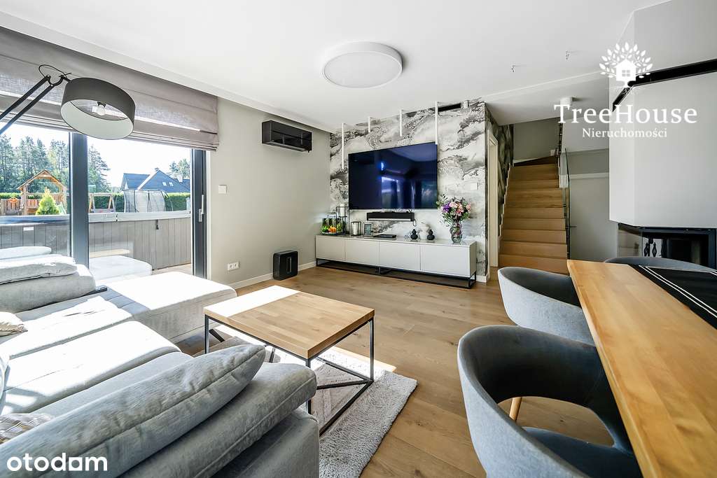 Nowoczesny Dom Smart z Sauną, Ogrodem, Garażem - Pełny obrazek: 4/17