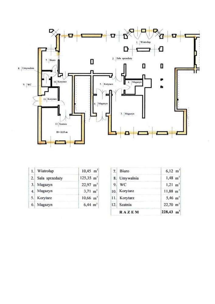 Lokal użytkowy, 228,43 m², Kłodzko - Pełny obrazek: 4/4