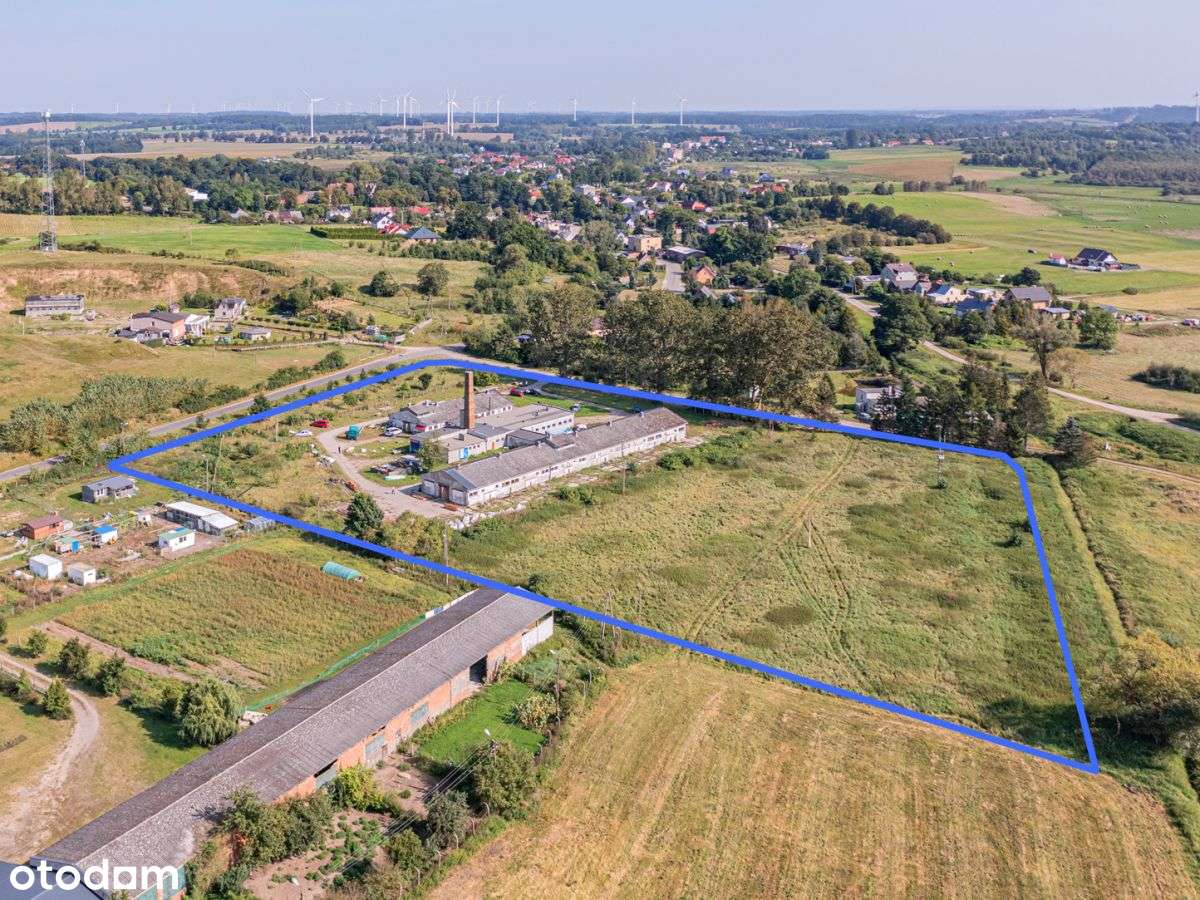 Duża działka k. Łeby mieszk.-usługowo-produkcyjny! - Pełny obrazek: 4/17