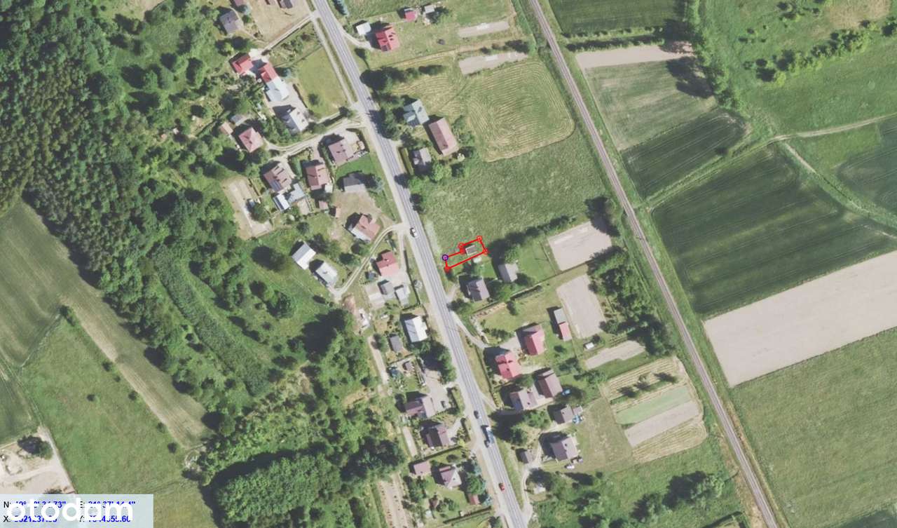 Działka pod reklamę billboard – bezpośrednio przy drodze wojewódzkiej-2