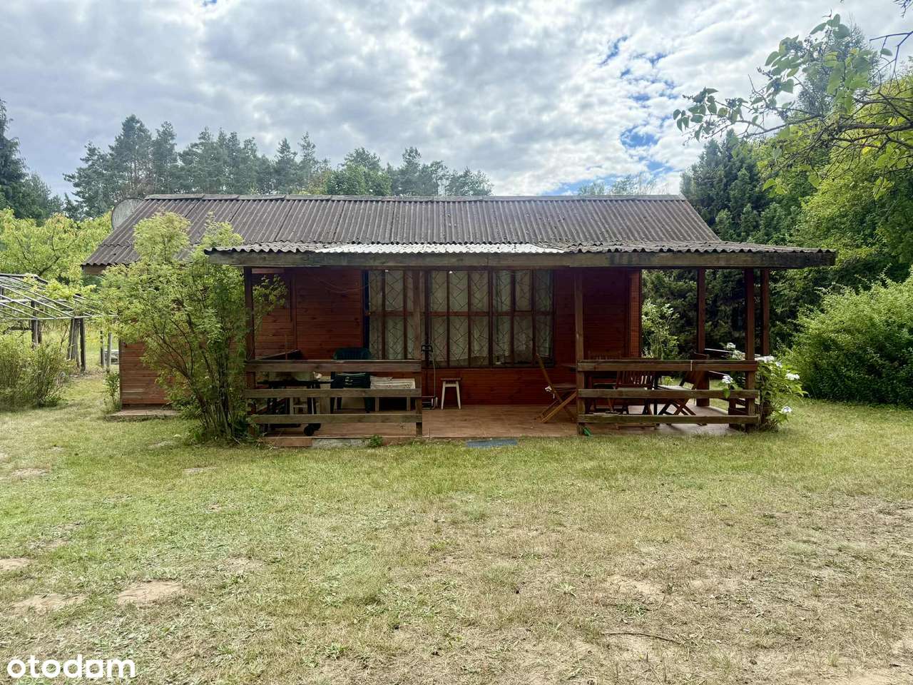 Działka budowlana z domkiem letniskowym i mediami - Pełny obrazek: 4/20