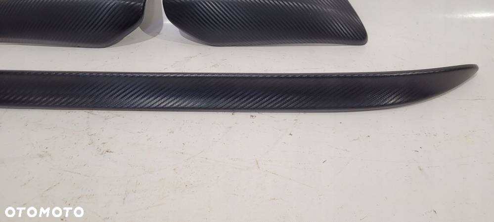 NOWY OE KOMPLET SPOILER NAKŁADKI CARBON TWINGO II - 6