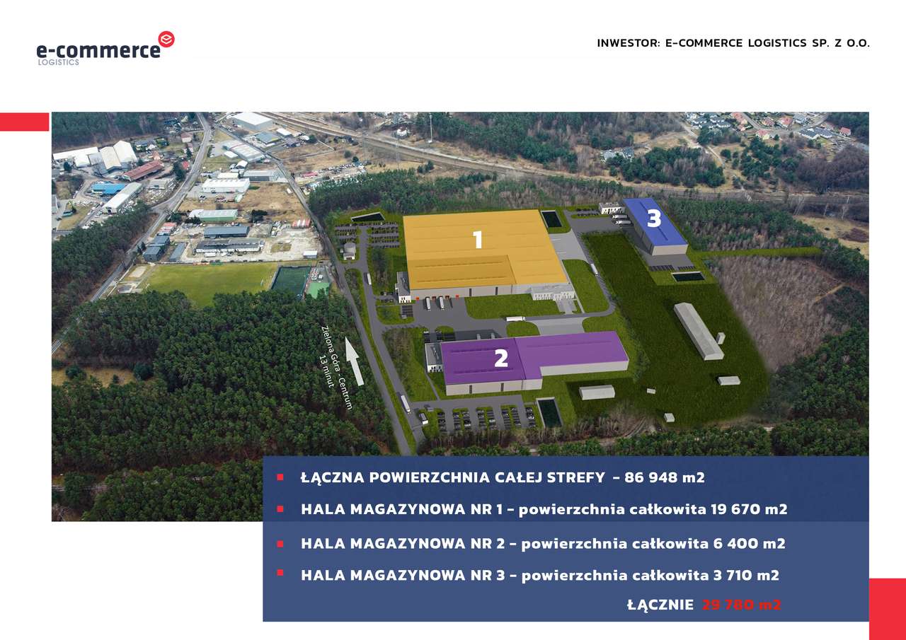 Grunt inwestycyjny 9,32 ha  WZ  przy S3 Stary Kisielin/Zielona Góra - Pełny obrazek: 4/15