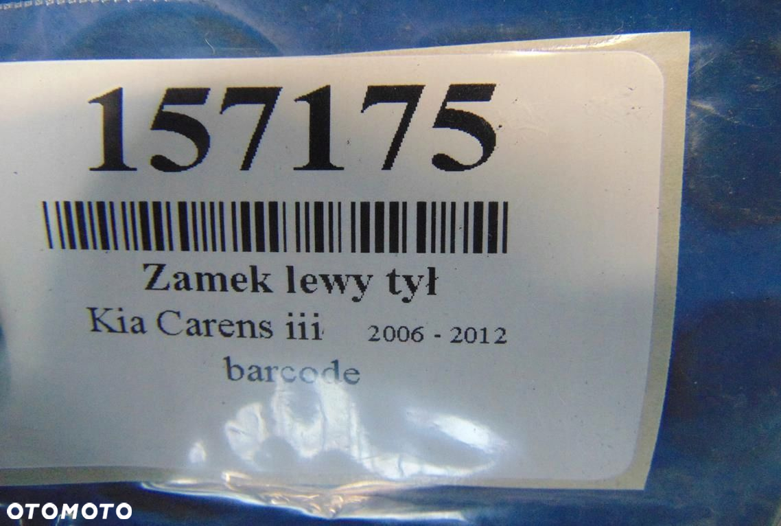 KIA CARENS III ZAMEK LEWY TYL - 6