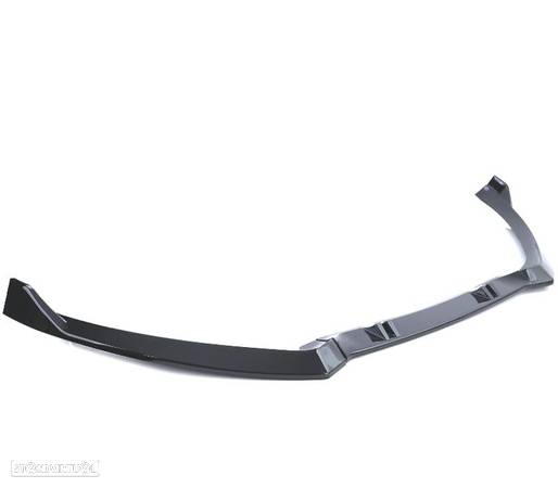 SPOILER LIP PARA AUDI A5 8T 8F 11-17 PRETO BRILHANTE - 4