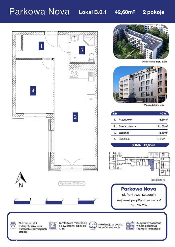 Osiedle | mieszkanie B.0.1 - Pełny obrazek: 2/9