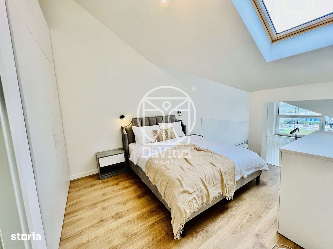 Penthouse 2 camere, 2 bai, mobilat complet, intabulat contoare montate-13