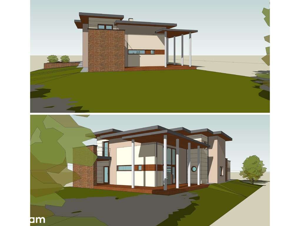 Nowoczesny dom na działce 2200m2-6