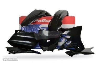 kit plasticos polisport preto yamaha yz 125 / 250 - 1