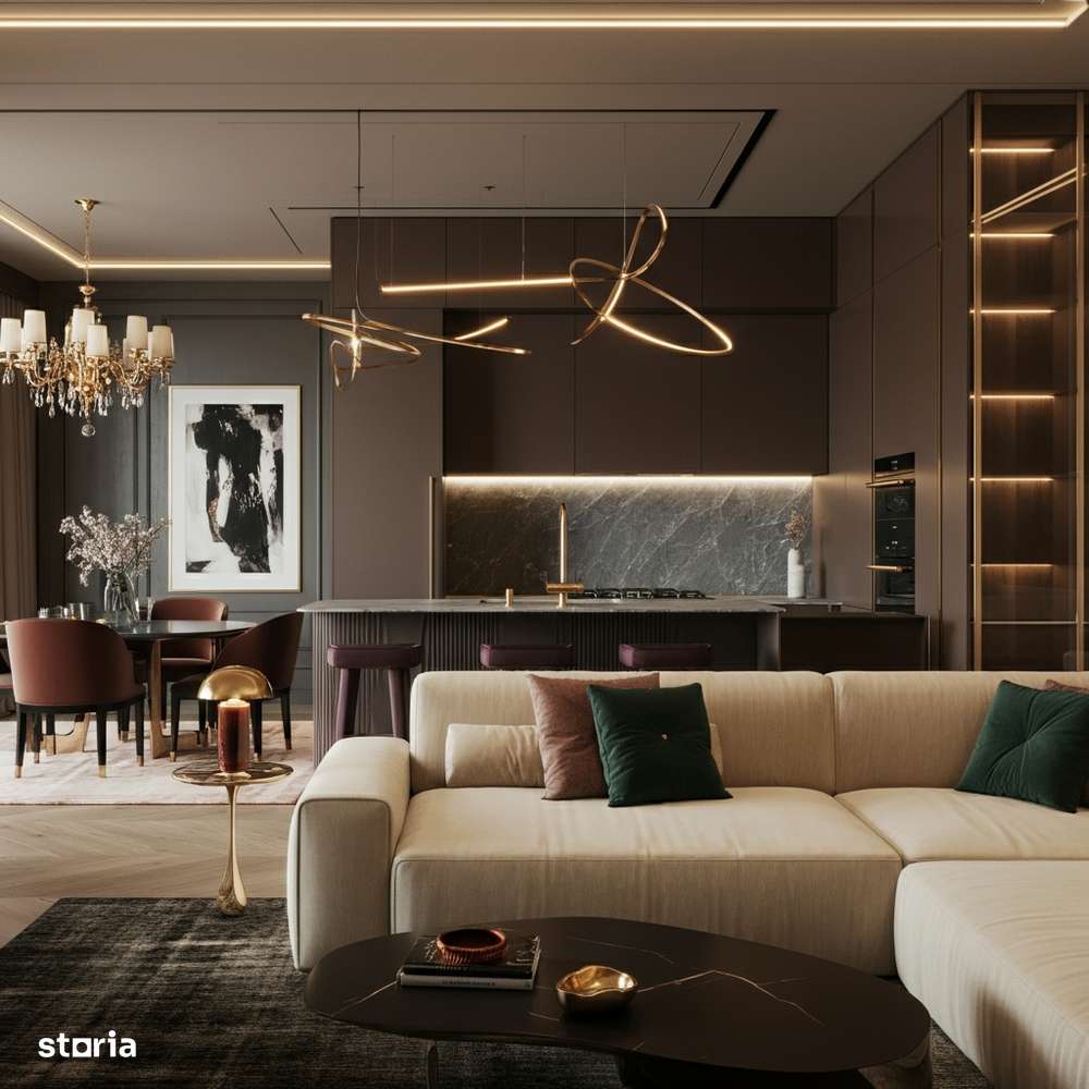 Apartament de top in Sect 5, zona Marriot - 3 camere, finisaje premium - Imagine principală: 3/24