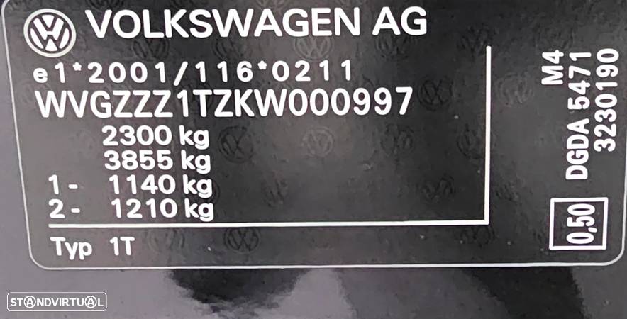 VW Touran 1.6 TDI Highline DSG - 22