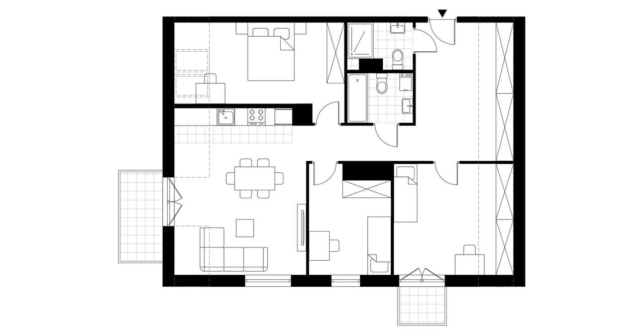 Apartment in Kraków - View 3