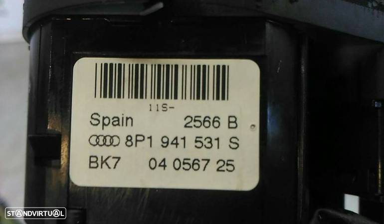 Interruptor Das Luzes Audi A3 (8P1) - 3