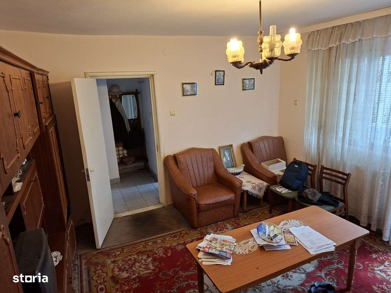 2 camere Calea Bascov , centrală / LIBER , finisaje clasice !!!-7