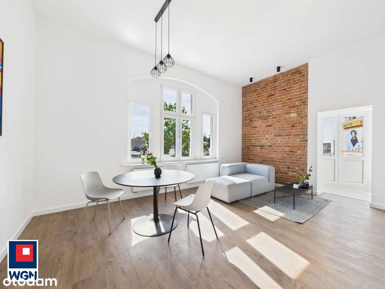 Przestrzeń z duszą - 59,9 m2 po remoncie , wysokie sufity, 1 piętro - Pełny obrazek: 4/14