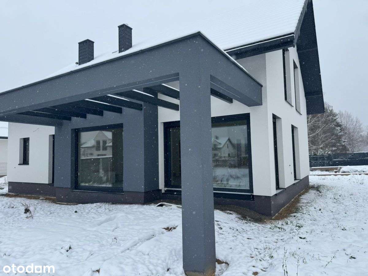 Nowoczesny dom w stanie deweloperskim | Łoś k. Pia-13