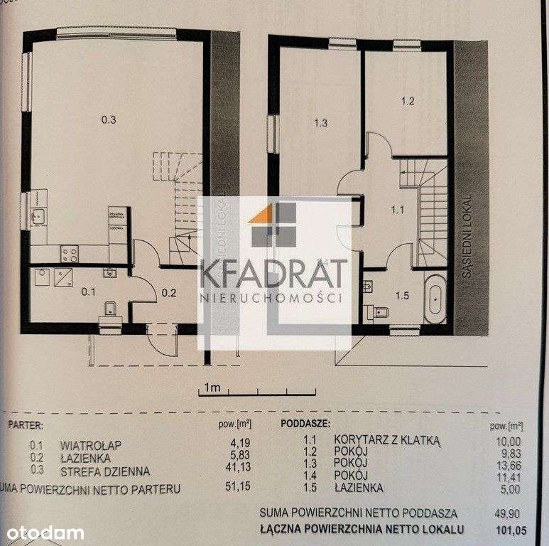 Bliźniak w Dołujach 101 m2 , działka 220 m2-14