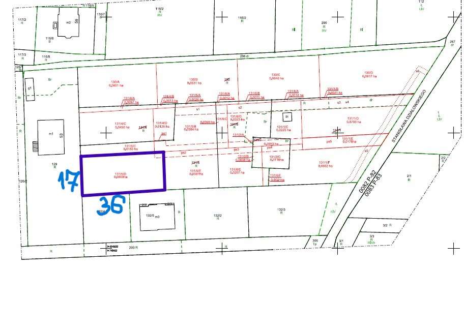6 arowa działka budowlana Działowskiego, Spacerowa, Skotniki, Kliny - Pełny obrazek: 5/7