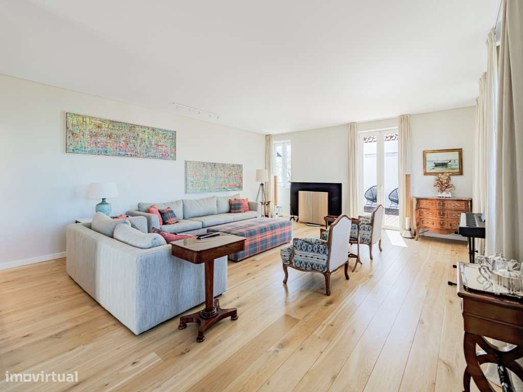 Arrendamento T4,, luz natural, terraços. Condominio na Lapa - Grande imagem: 4/27