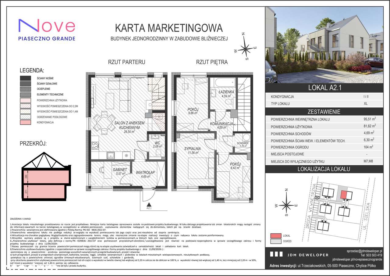 5-pokojowy dom 81m2 + ogródek Bez Pośredników - Pełny obrazek: 2/7