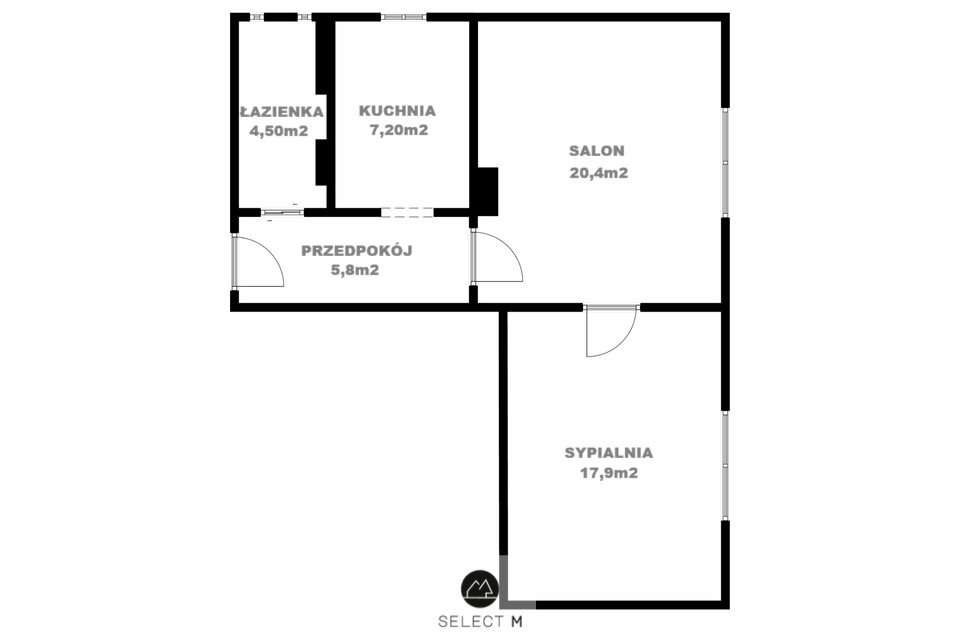 Dwupokojowe mieszkanie blisko centrum-7