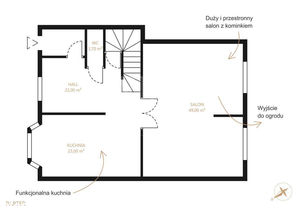 Dom w zabudowie bliźniaczej-Gdańsk Migowo (Morena) - Pełny obrazek: 4/20