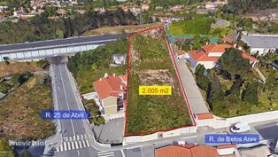 Terreno no centro dos Carvalhos - para construção de moradia