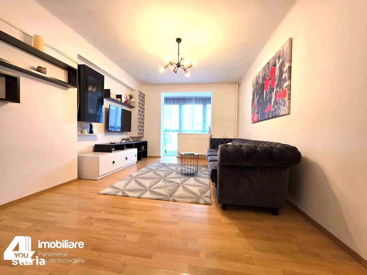 Apartament 3 camere Central 88 mp et.3 termoteca renovat utilat - Imagine principală: 1/5