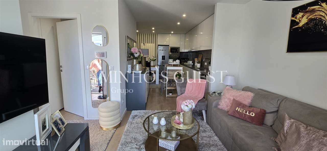 Apartamento T0+2 NOVO junto á Escola EB 2,3 de Pevidém - Guimarães - Grande imagem: 2/22