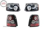 Faruri si Stopuri LED compatibile cu Range Rover Sport L320 (2009-2013) Facelift D- livrare gratuita - 1