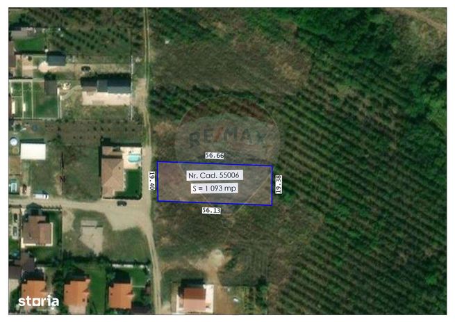 De vânzare teren intravilan 1035 mp Paleu / Strada Zorilor-0