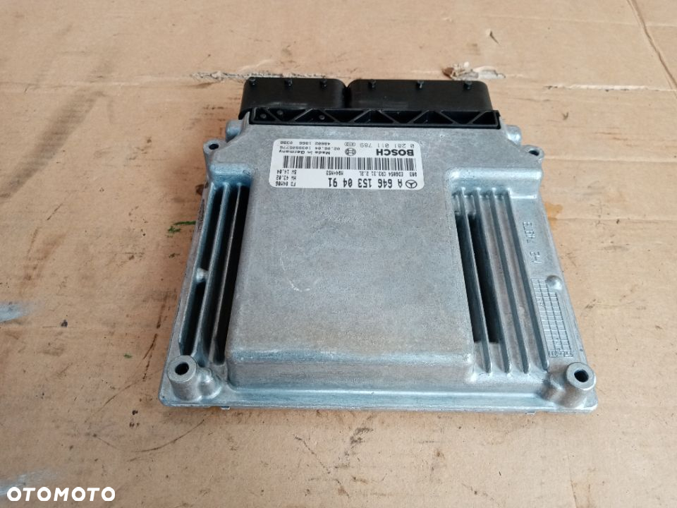 Komputer sterownik silnika Mercedes Vito 639 2.2 CDI A6461530491 - 4