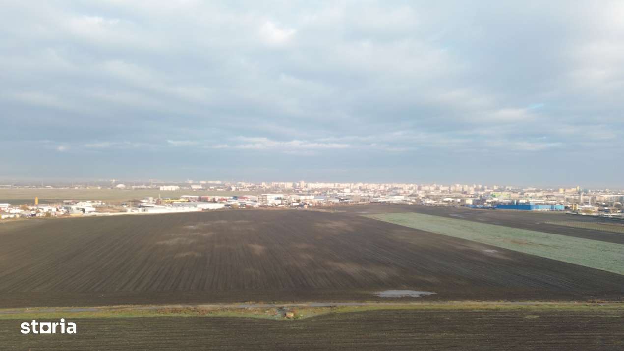 Teren intravilan 5,5 ha industrial deschidere 150 ml soseaua Constante - Imagine principală: 4/4