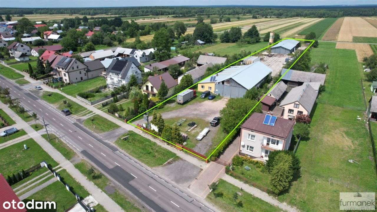 Działka o pow. 73 ar. z halami produkcyjnymi