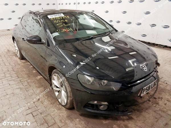 VW SCIROCCO 2.0 TSI 2008r. CAŁE NA CZĘŚCI GORLICE - 3