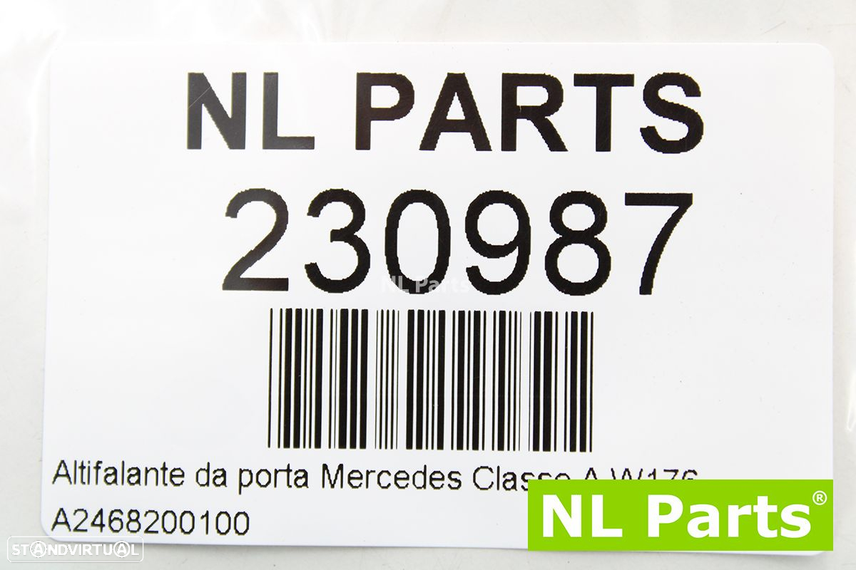 Altifalante da porta Mercedes Classe A W176 A2468200100 - 6