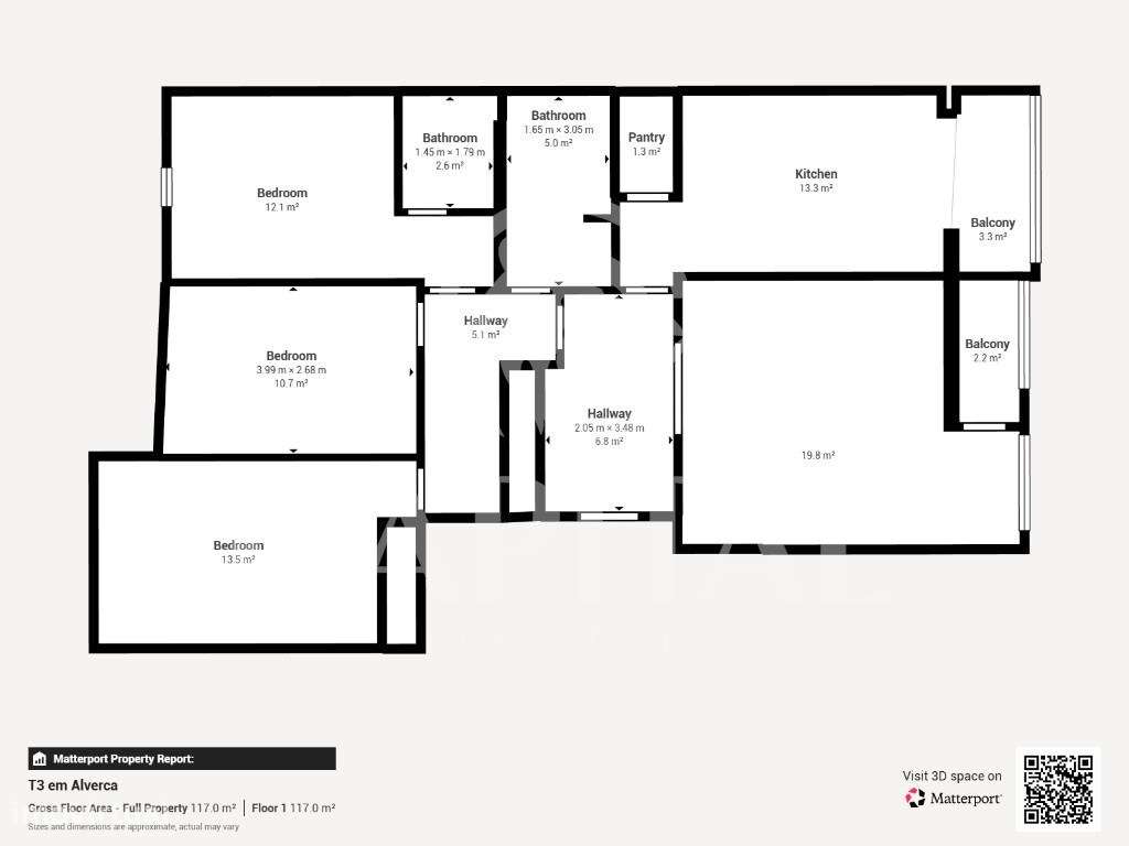 T3 com lareira, elevador e box em Alverca - Grande imagem: 4/30