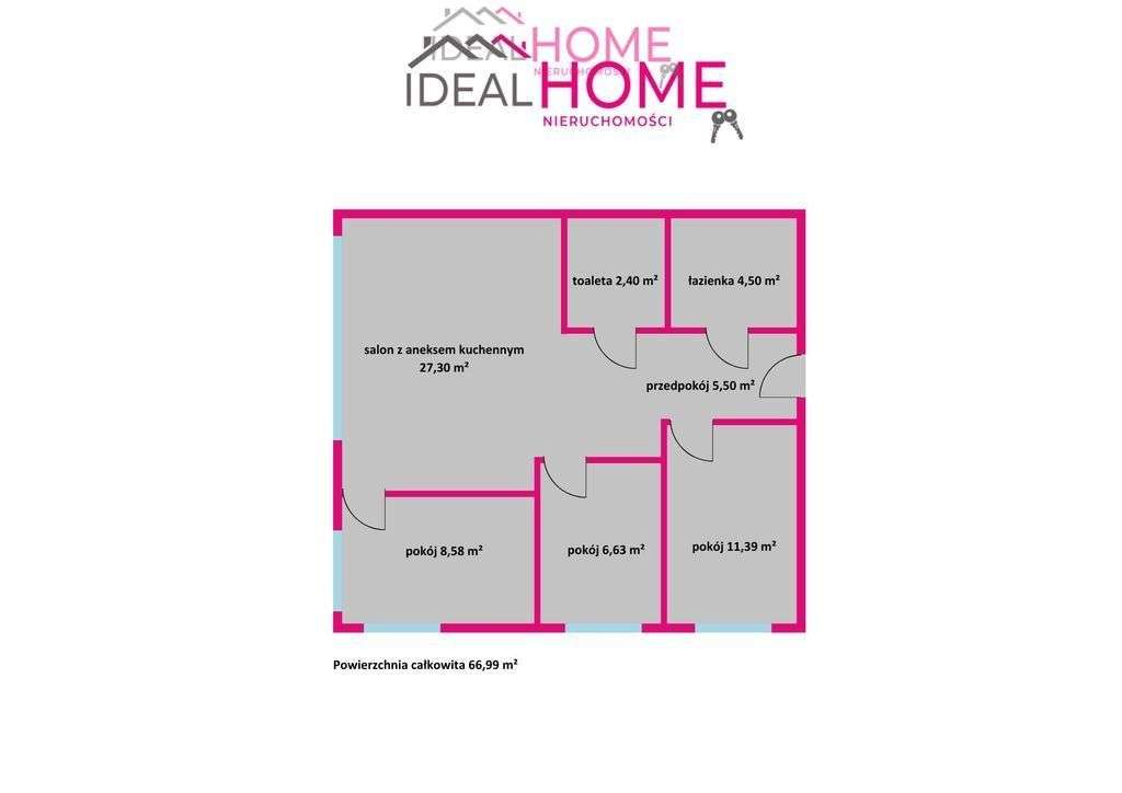 Mieszkanie Olszynki Park z miejscem postojowym - Pełny obrazek: 5/11