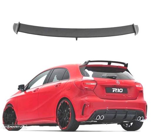 AILERON SPOILER TRASEIRO PARA MERCEDES CLASSE A A45 AMG LOOK BRABUS W176 12- - 1