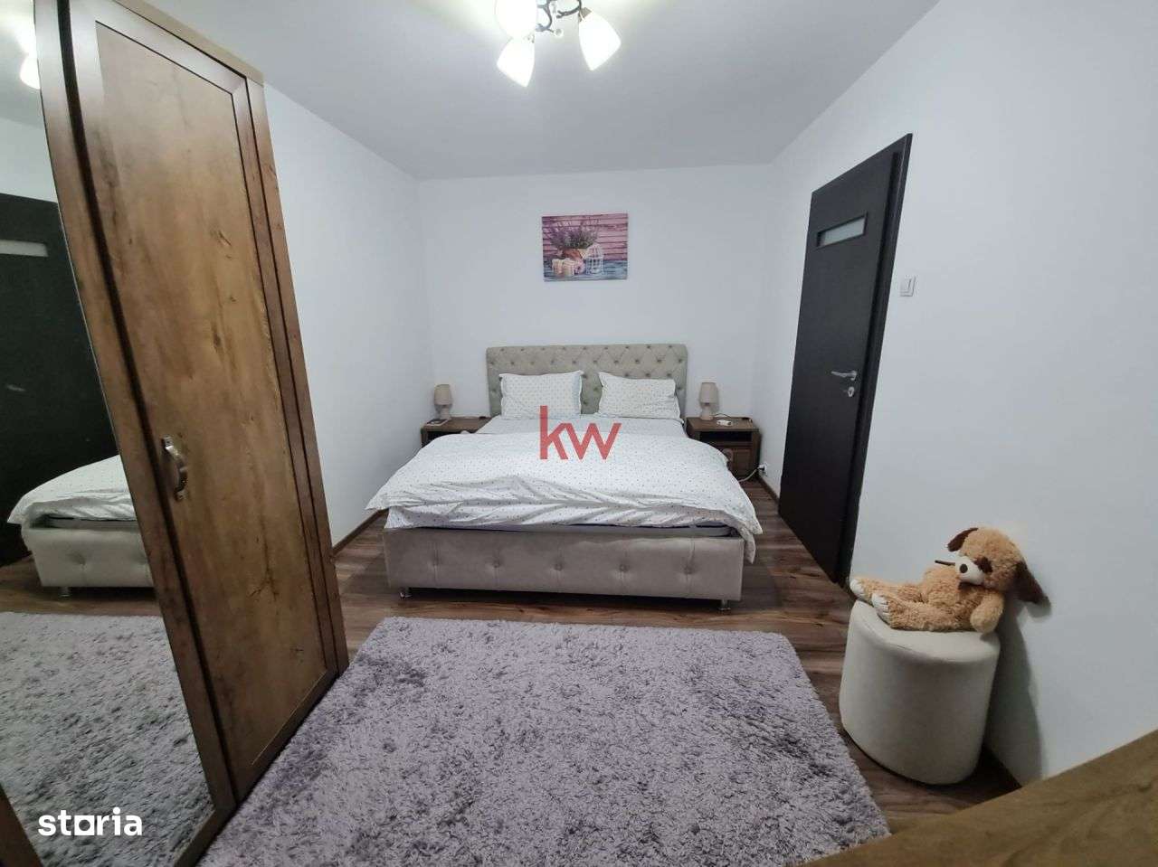 Apartament ultrafinisat cu balcon, la parter, in Pod de Piatra, fara r-9