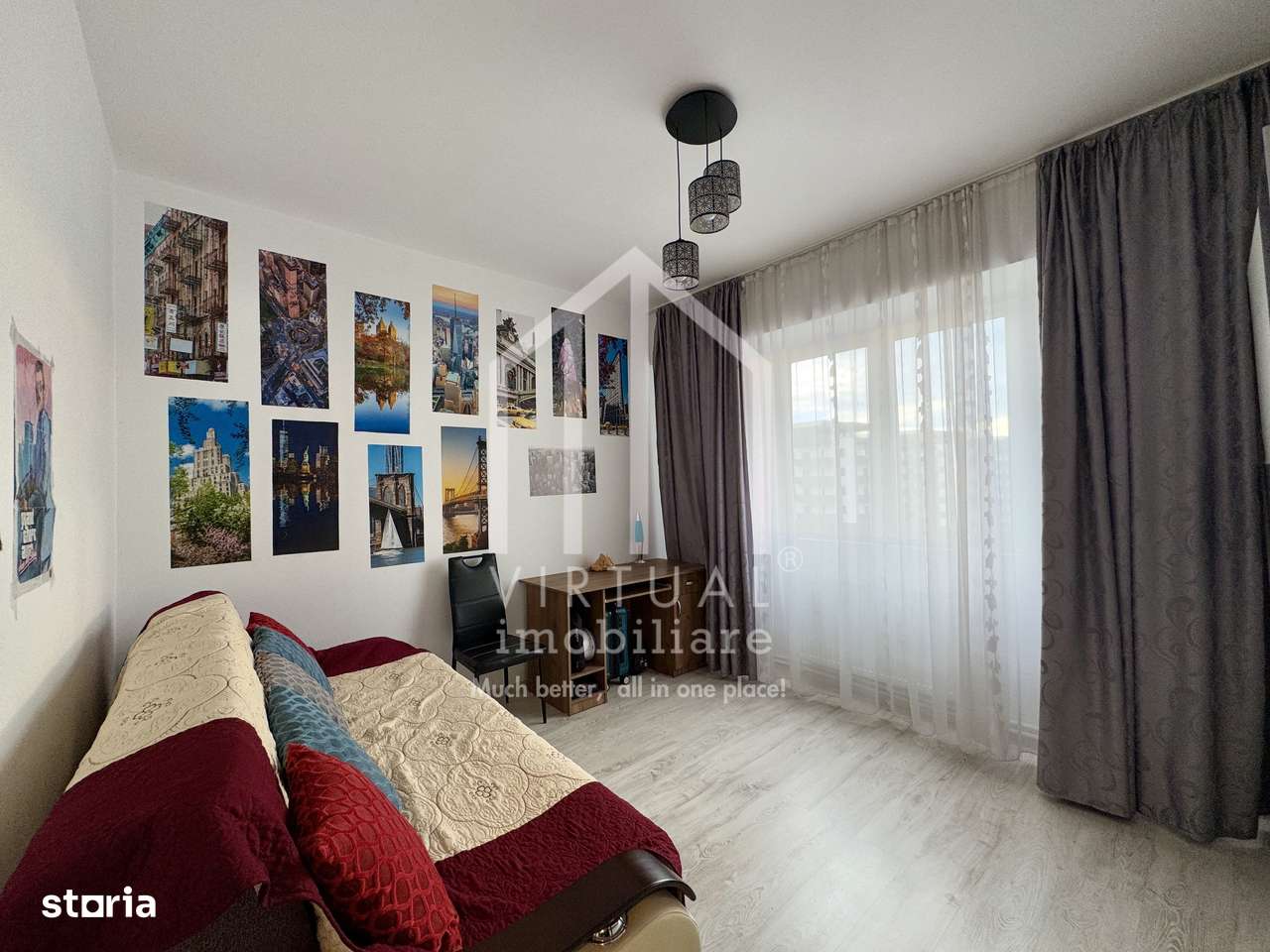 Apartament cu 3 camere, balcon, 61mp utili, vedere spre Muntii Fagaras - Imagine principală: 2/17