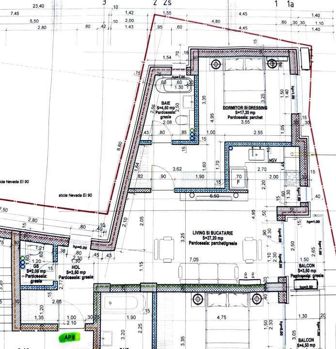 Ultracentral Dacia-Mosilor, apartament cu 2 bai-16