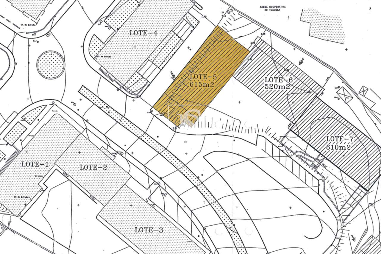 Lote de terreno para construção com  615m2  em Tondela - Grande imagem: 4/5