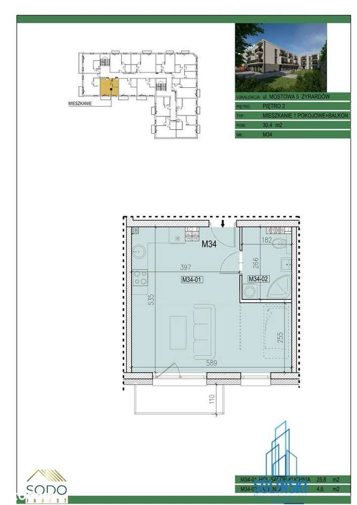 Nowe mieszkania os. Żeromskiego - Pełny obrazek: 4/4