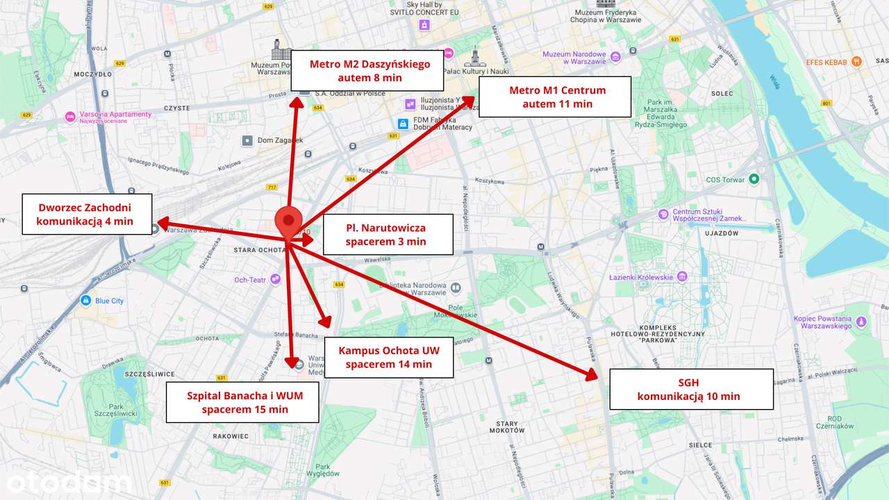 Stara Ochota pl Narutowicza: 2kawalerki inwestycja gotowiec UW WUM SGH - Pełny obrazek: 5/20